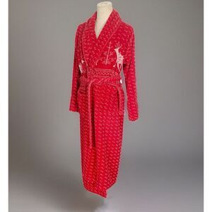 Vintage TJ Lawford Bath Robe‎ Christmas